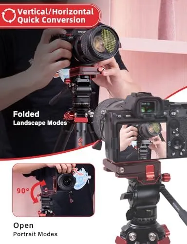 Vertical and Horizontal Quick Conversion Camera Mount