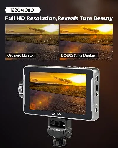 Viltrox DC-550 Series Full HD Field Monitor Product Graphic