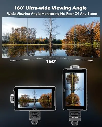 Viltrox VL-550 Camera Monitor Features