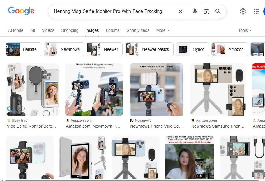 Vlog Selfie Monitor Search Results
