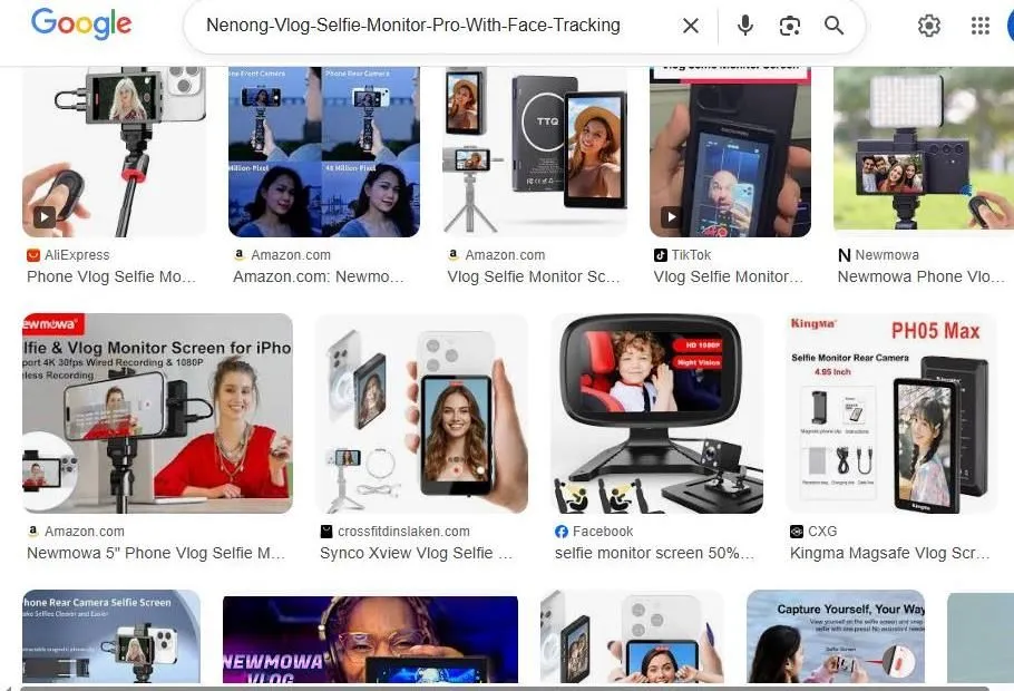 Vlog Selfie Monitor Search Results