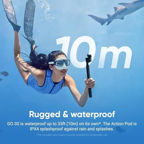 Waterproof Capability of the Insta360 GO 3S