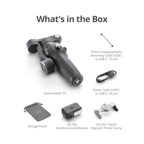 What's in the Box of the Osmo Mobile 7P