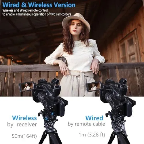 Wired and Wireless Dual Camera Remote Control