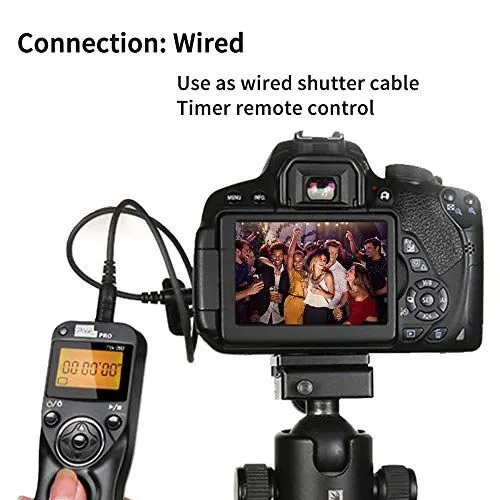 Wired Camera Shutter Timer Remote Control