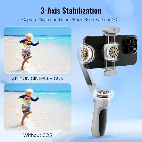 Zhiyun Cinepeer CQ5 Smartphone Gimbal stabilizer Overview