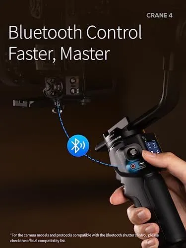 Zhiyun Crane 4 Bluetooth Shutter Control