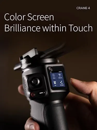 Zhiyun Crane 4 Handheld Gimbal Stabilizer Features