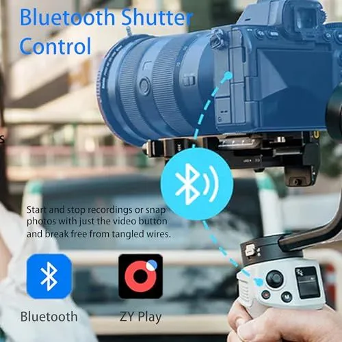 Zhiyun Crane M3 Bluetooth Control Feature