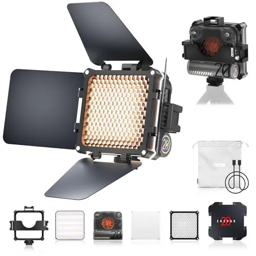 Zhiyun Fiveray M20 Combo 20W Bi-Color Portable Video Light