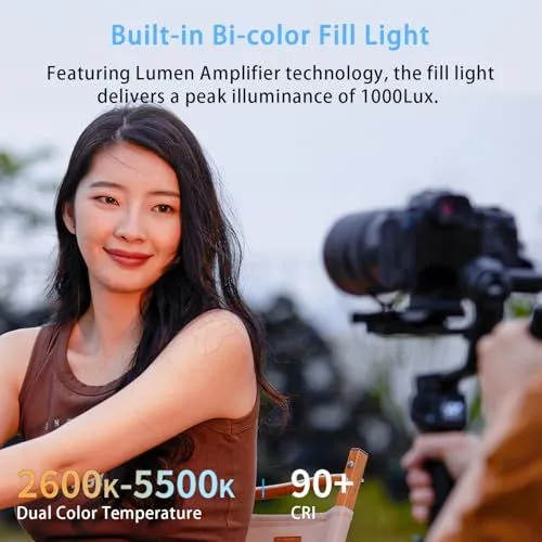 Zhiyun Gimbal with Built-in Bi-color Fill Light