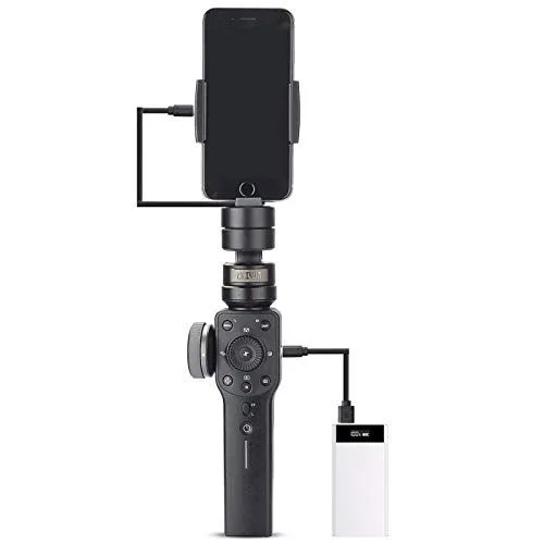 Zhiyun Smooth 4 Smartphone Gimbal with Charging Setup