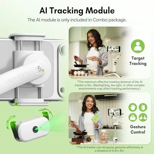 Zhiyun Smooth 5S AI Tracking Module Overview