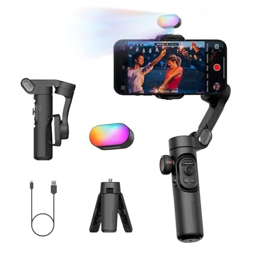 AOCHUAN Smart XE Kit 3-Axis Gimbal with RGB Fill Light