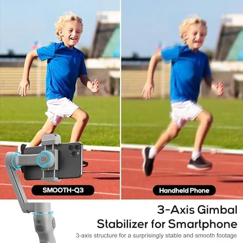 Zhiyun Smooth-Q3 3-Axis Smartphone Gimbal Stabilizer Comparison