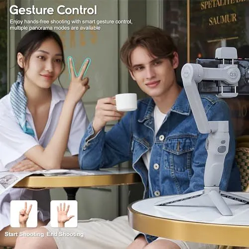 Zhiyun Smooth Q3 Gimbal Gesture Control Feature