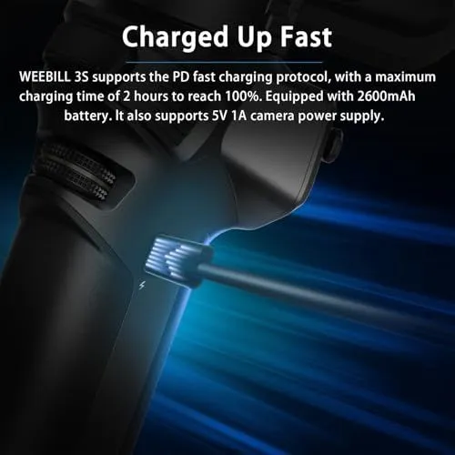 Zhiyun Weebill 3S Charging Features