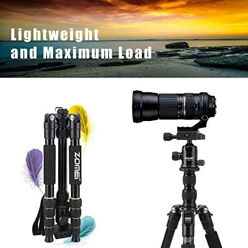 ZOMEI Lightweight Compact Camera Tripod