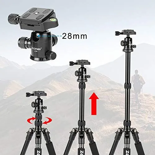 Zomei Tripod with Adjustable Ball Head and Center Column